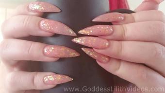 Goddess Lilith Valentines Day Nail Worship Pov