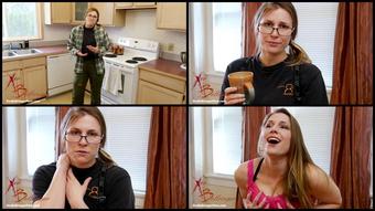 Unattractive Roommate Turned Into Cum Slut 4K
