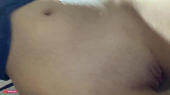 I took a video on my phone of myself caressing myself in a public place