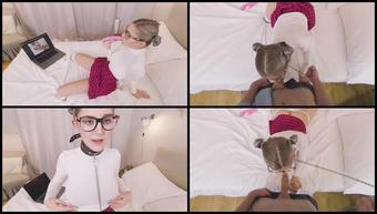 Eva Elfie Playing With Pet Sister