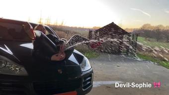 Outdoor Latex Piss Fuck Party Extreme