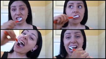 Booty4U Brushing My Teeth