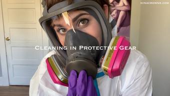 Cleaning in Protective Gear