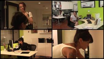 Lesbian Office Seductions 7 Scene 4  Dana Vespoli  Sovereign Syre