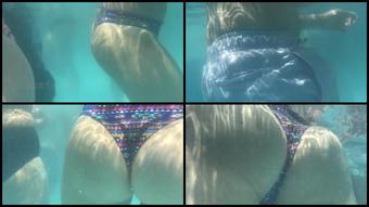 0023 Underwater Voyeur Candid Thong Pool Tanguita Booty Shake Public Sneaky