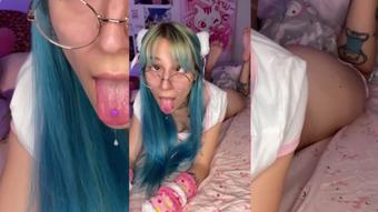 SILLY AHEGAO DROOLING / TINY FEET