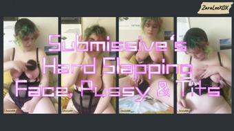 Submissive's Hard Face Pussy & Tit Slaps - Mar 9, 2023