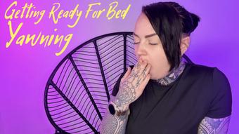 Bedtime Yawning Fetish