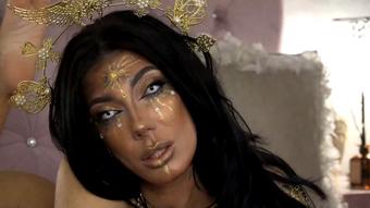 Gold Goddess makes you blas your sperm without even touching