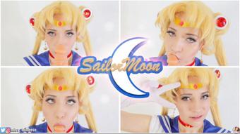 Sailor Moon Ahegao Blow Job