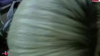 Amystarr - Latexfotze Mitten Im Zug Gefickt Und Creampie