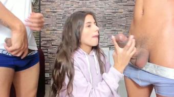 reality show, blowjob interactions