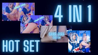 Gura set! 3 videos + photoset