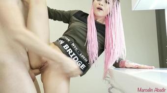 Marcelinabadir - Hard Fuck Young In A Tight Anal