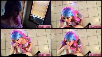 Riley Cyriis   Braces Club Slut Punished With Cock   Manyvids
