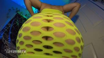 Goth Booty Booty Clap n Oil Tease