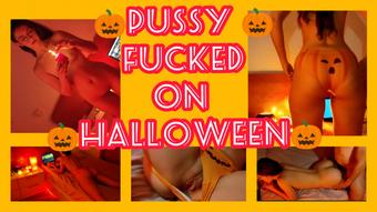 HALLOWEEN - GHOST FUCKED MY PUSSY ASSJOB CUM ON MY PUSSY
