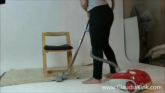 Vacuuming My Studio Space - November 07, 2019