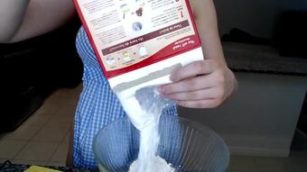 cake mix mess for daddy - Apr 12, 2018