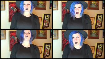 The Elle Hell Goth Birdie Beautiful Agony Orgasm Cum