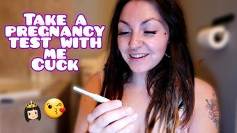 Take a pregnancy test with me, cuck - June 18, 2023