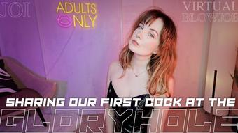 Sharing our first Cock together at the Gloryhole - August 30, 2025
