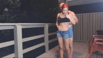 Boy/Girl Outdoor Fucking Blowjob Facial - November 01, 2018