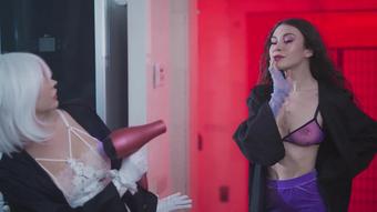 Hardcore orgy with four sexy witches and one big dick AliceBong
