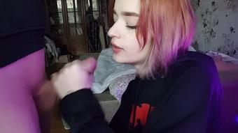 Cum in mouth for russian schoolgirl