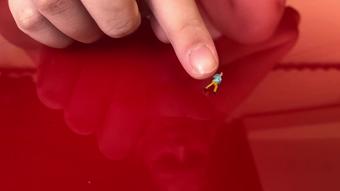 Giantess and tiny fan - July 23, 2019