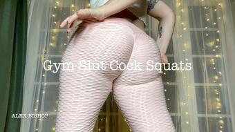 Gym Slut Cock Squats - January 08, 2022