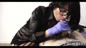 Satinfuntaboo - Donating Sperm With Dr Lucy Latex Gloves