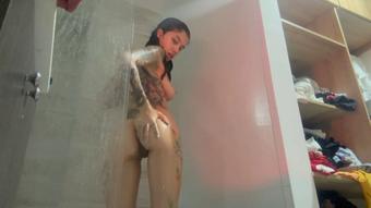 accompany me to bathe