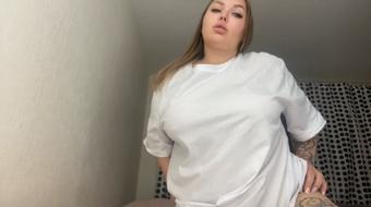 Slide my panties and let me ride your hard cock