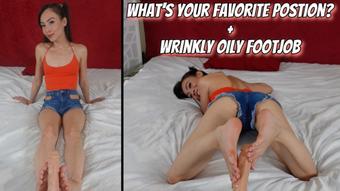 Fav Position & Oily Soles Footjob