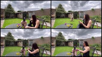 Gynarchygoddess 21 08 2021 2199980918 Puppy Play In The Garden