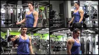 Maria Wattel 13 12 2019 103970191 Another Gym Flashback To 1 Year Ago I Think I Did Add A Little More Mass I Know I Am A
