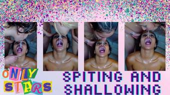 Onlystars Spitting And Swallowing For Lesbian Teen