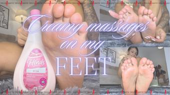 Creamy MASSAGES on my FEET - April 06, 2025
