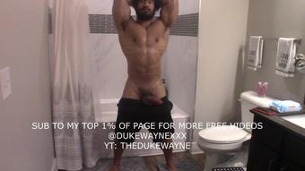 Bathroom JOI with a HOT JOCK