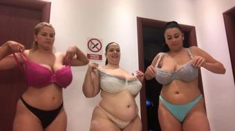 Hugeboobserin Bra Swap With Mia And Helen