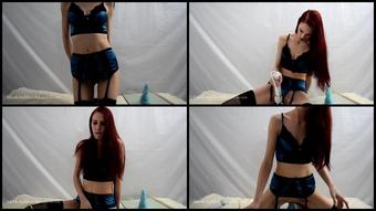 Misskittymoon Dildo Ride And Creampie Ft Baddragon