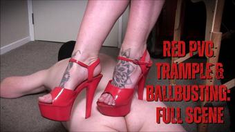 Ballbusting, Trampling, Milking in Red - November 18, 2022