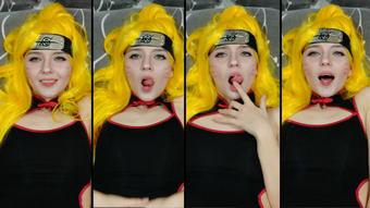 Naruto cosplay Beautiful Agony & Ahegao - Mar 9, 2020