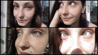 Xxsmiley Green Eyes Close Up