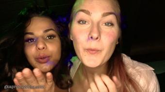 Mandy & Vika Shrink, Tease, & Eat You