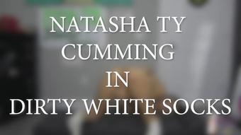 Natasha Ty Cumming in Dirty White Socks