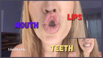 Square Shape Lips Fetish - Natural Makeup