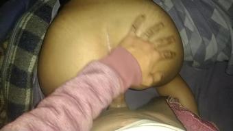 Lubricate your anus with your vaginal fluids - POV