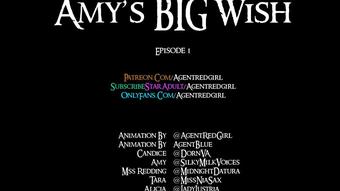 Amy's Big Wish - Episode 1 - Secret Endings Only Full Animation On OnlyFans or Patreon